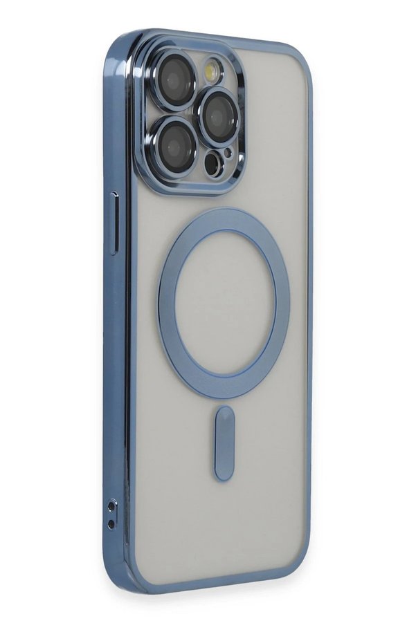 İphone 14 Pro Max Kılıf Kross Magneti̇csafe Kapak - Si̇erra Blue - Dropx3375-1185