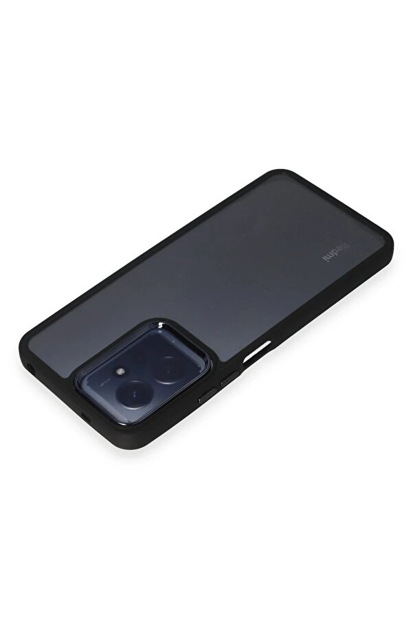 Xi̇aomi̇ Redmi̇ Note 12 4G Kılıf Dora Kapak - Si̇yah - Dropx7219-1447