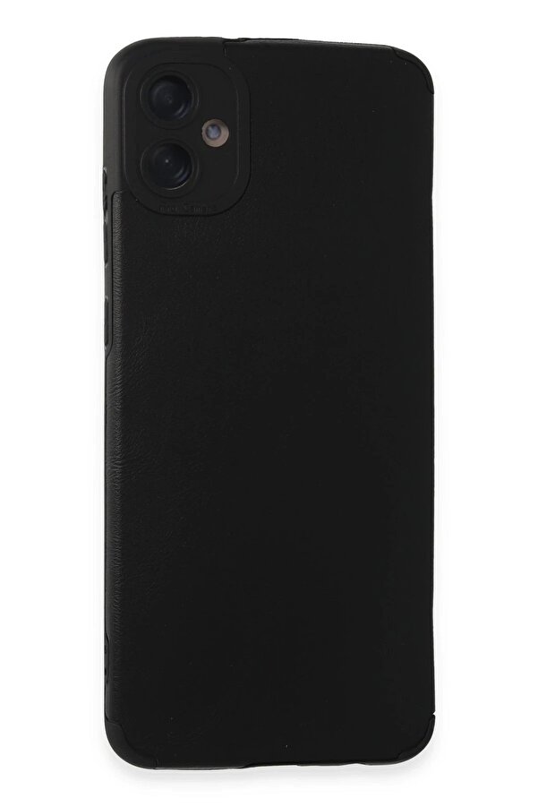 Samsung Galaxy A05 Kılıf Loop Deri̇ Si̇li̇kon - Si̇yah - Dropx6300-8166