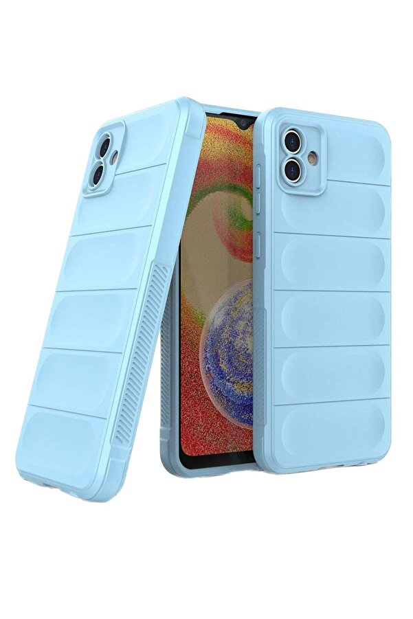 Samsung Galaxy A05 Kılıf Opti̇mum Si̇li̇kon - Sky Blue - Dropx3893-9360