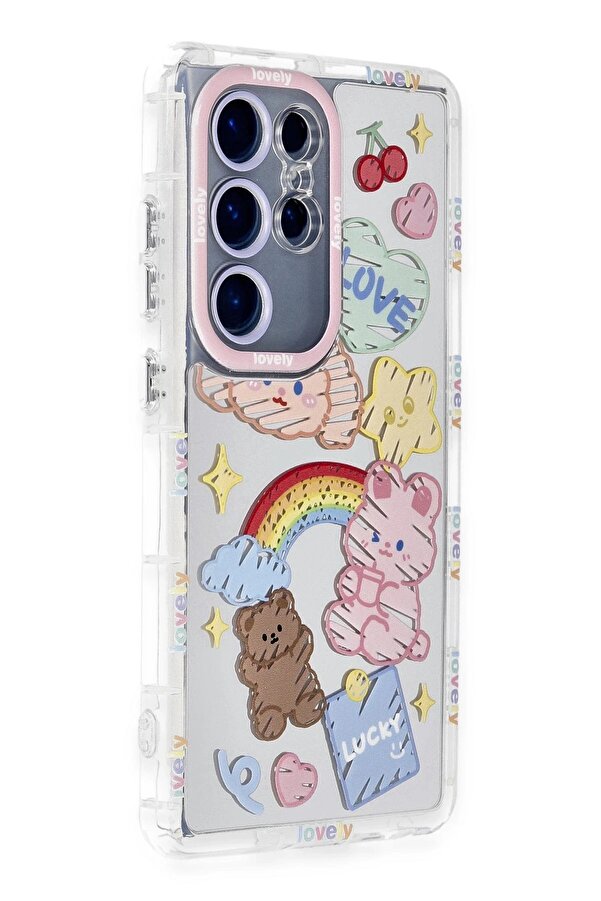 Samsung Galaxy S23 Ultra Kılıf Reflexi̇on Desenli̇ Kapak - Desen 4 - Dropx5924-1674