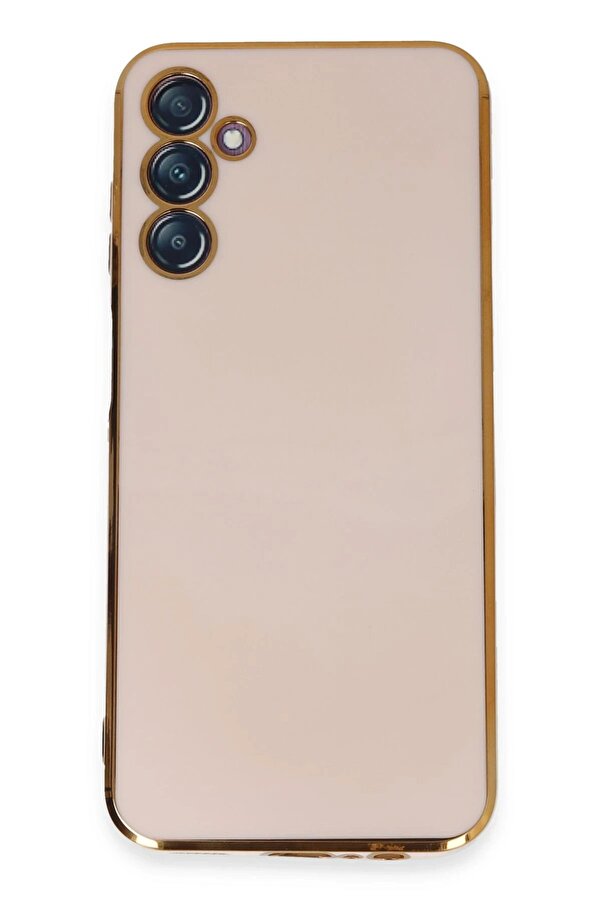 Samsung Galaxy M14 5G Kılıf Volet Si̇li̇kon - Pembe - Dropx6907-5896