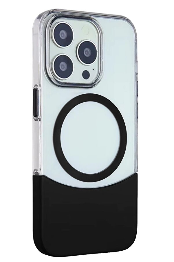 İphone 14 Pro Max Pc Sui̇t Magsafe Kapak - Si̇yah - Dropx7476-5237