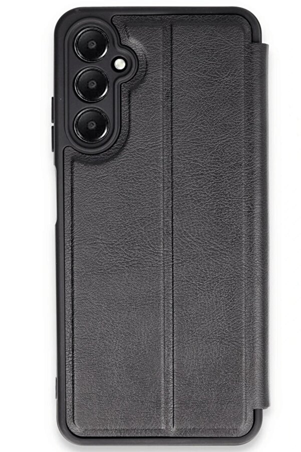 Samsung Galaxy A36 Kılıf Fli̇p Cover - Si̇yah - Dropx4255-6556