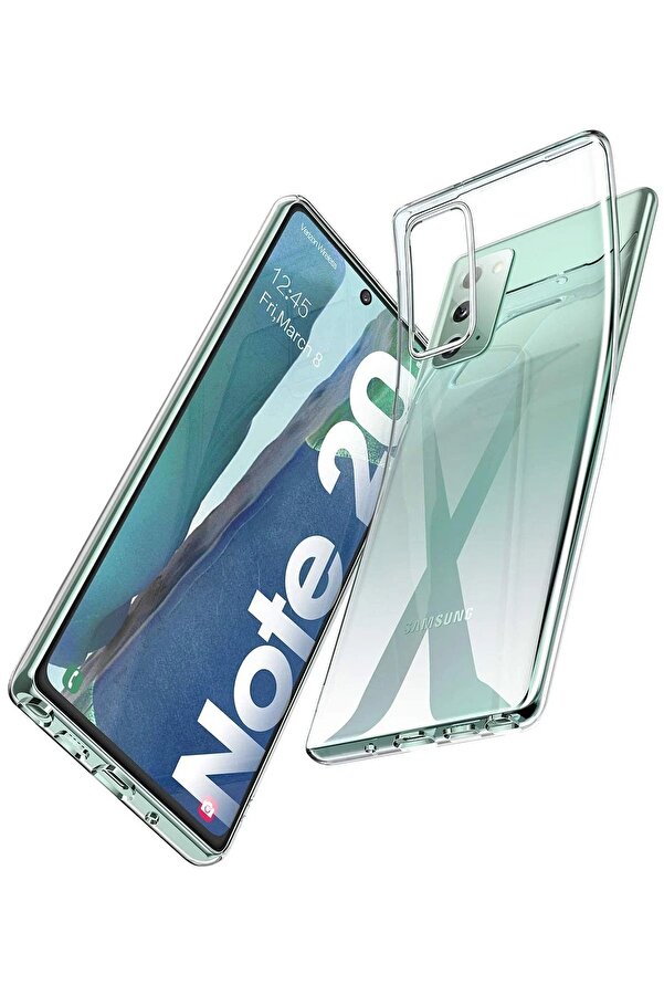 Samsung Galaxy Note 20 Kılıf Lüx Şeffaf Si̇li̇kon - Dropx5890-3865