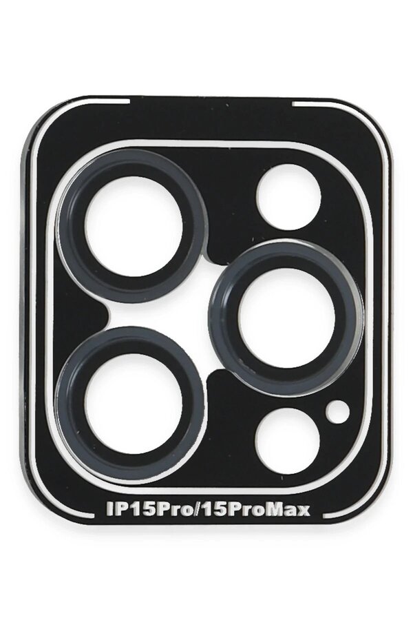 İphone 15 Pro Max Pvd Metal Kamera Lens - Laci̇vert - Dropx6831-6305