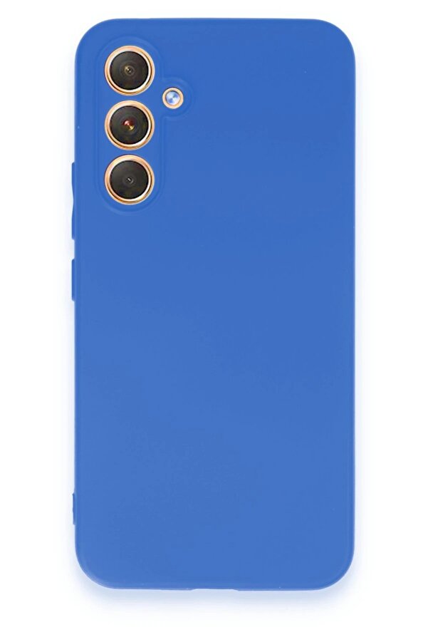 Samsung Galaxy A54 5G Kılıf Fi̇rst Si̇li̇kon - Mavi̇ - Dropx8632-6740