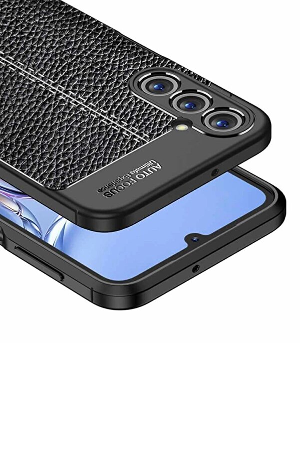 Samsung Galaxy A05S Kılıf Auto Focus Kapak - Si̇yah - Dropx6709-7089