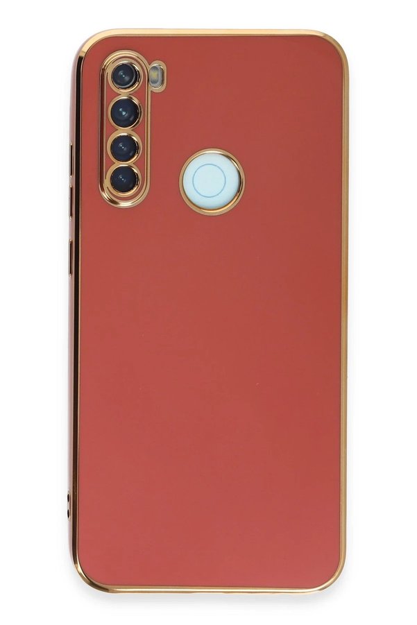 CepteToptan Xiaomi Redmi Note 8 Kılıf Volet Silikon - Kırmızı - DROPX7770-1344