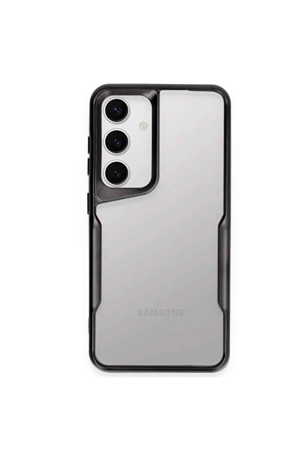 Samsung Galaxy A24 4G Kılıf Boyi̇ Si̇li̇kon Kapak - Si̇yah - Dropx7295-3172