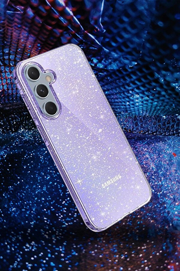 Samsung Galaxy A25 5G Kılıf Glow Kapak - Mor - Dropx6216-3386
