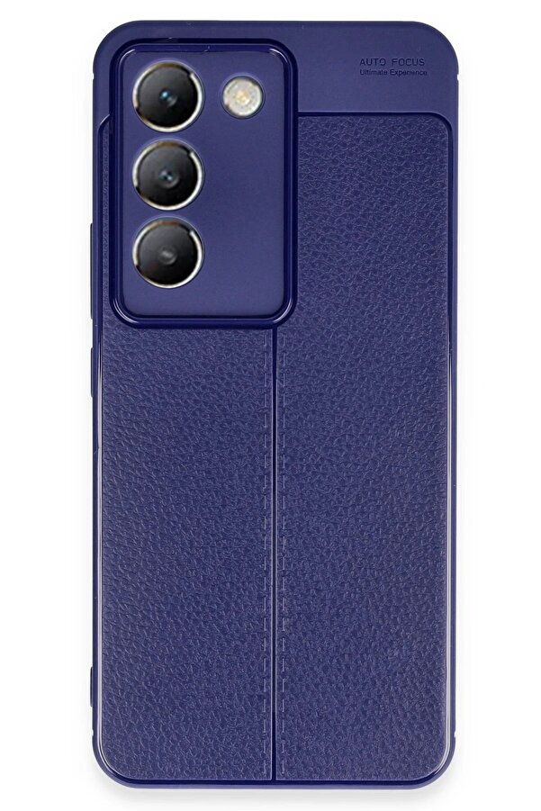 Vi̇vo V30 Li̇te 4G Kılıf Auto Focus Kapak - Laci̇vert - Dropx1826-7361