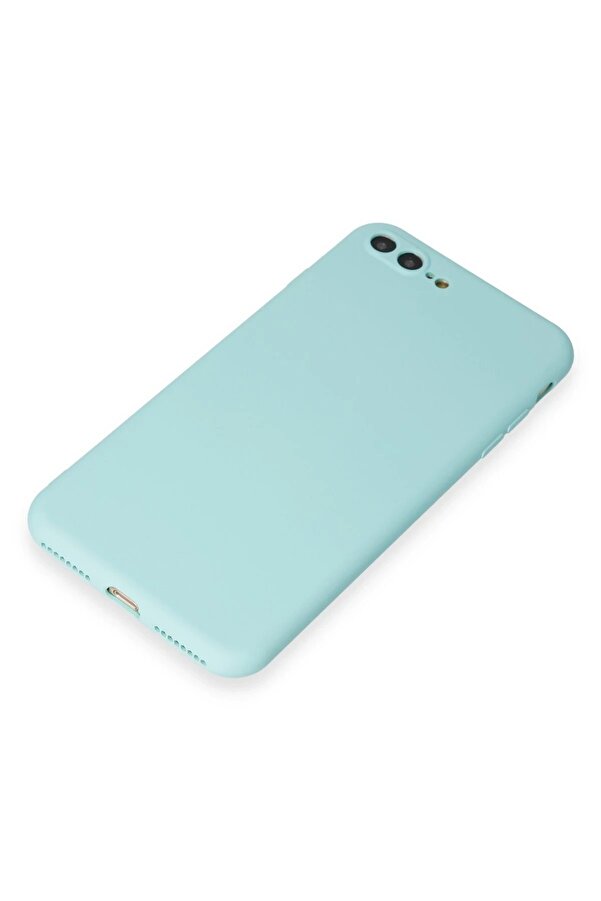 İphone 7 Plus Kılıf Fi̇rst Si̇li̇kon - Turkuaz - Dropx1147-4506