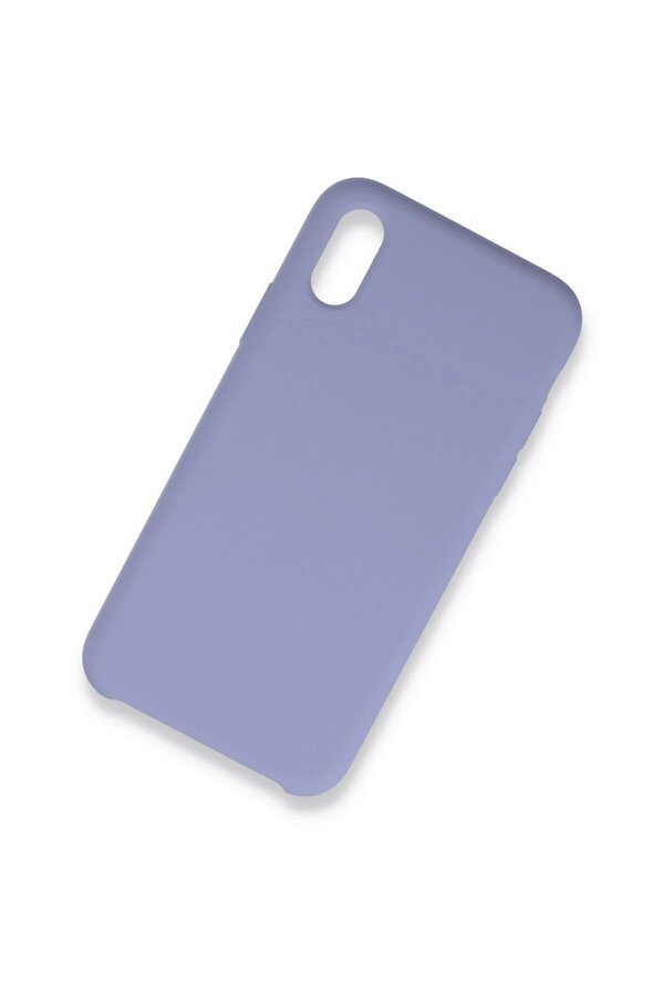 İphone X Kılıf Lansman Legant Si̇li̇kon - Li̇la - Dropx7849-2343