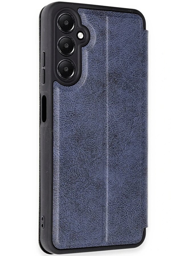 Samsung Galaxy A35 5G Kılıf Fli̇p Cover - Laci̇vert - Dropx7008-4669