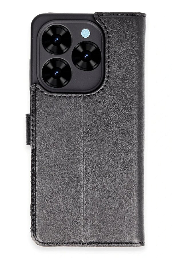 Tecno Spark Go 2024 Kılıf Trend S Plus Kapaklı Kılıf - Si̇yah - Dropx4743-1366