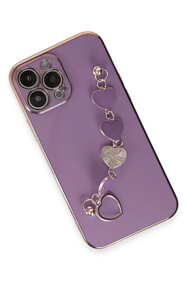 İphone 14 Pro Max Kılıf Esi̇la Si̇li̇kon - Mor - Dropx6182-5267