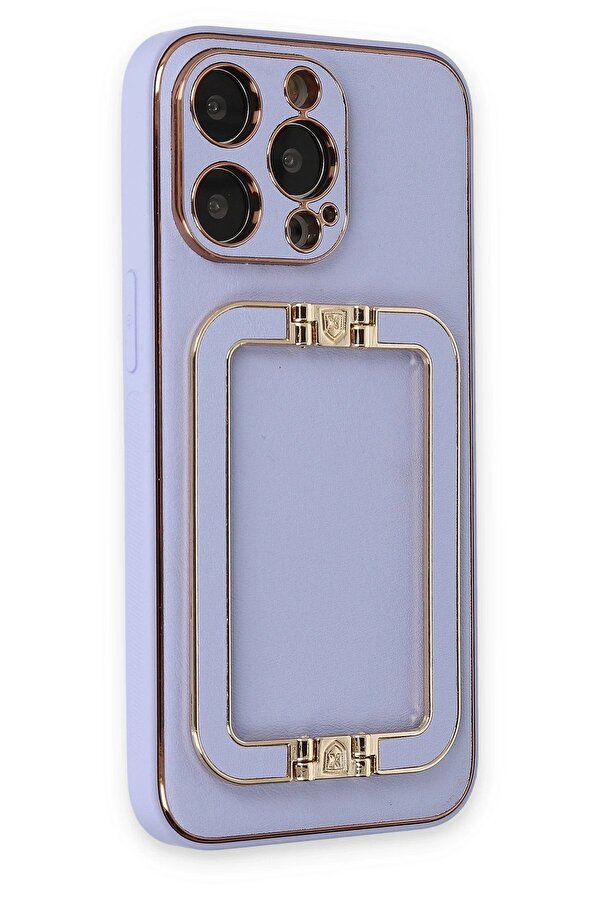 İphone 13 Pro Max Kılıf Coco Eli̇t Kapak - Li̇la - Dropx6651-9358