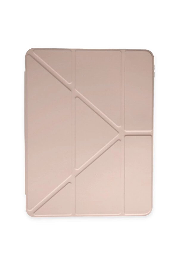 Newface İpad Pro 11 (2024) Kılıf Kalemli̇kli̇ Mars Tablet Kılıfı - Rose Gold