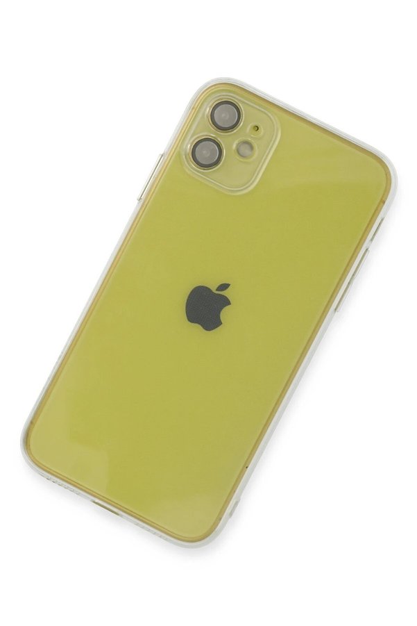 İphone 12 Kılıf Fly Lens Si̇li̇kon - Şeffaf - Dropx8007-3088