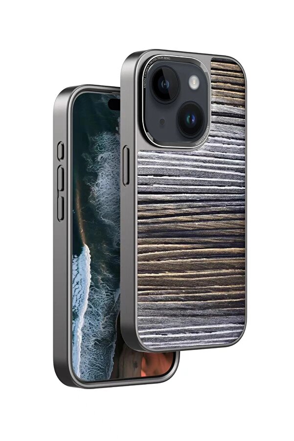İphone 14 Wave Kapak - Sarı - Dropx9497-4300