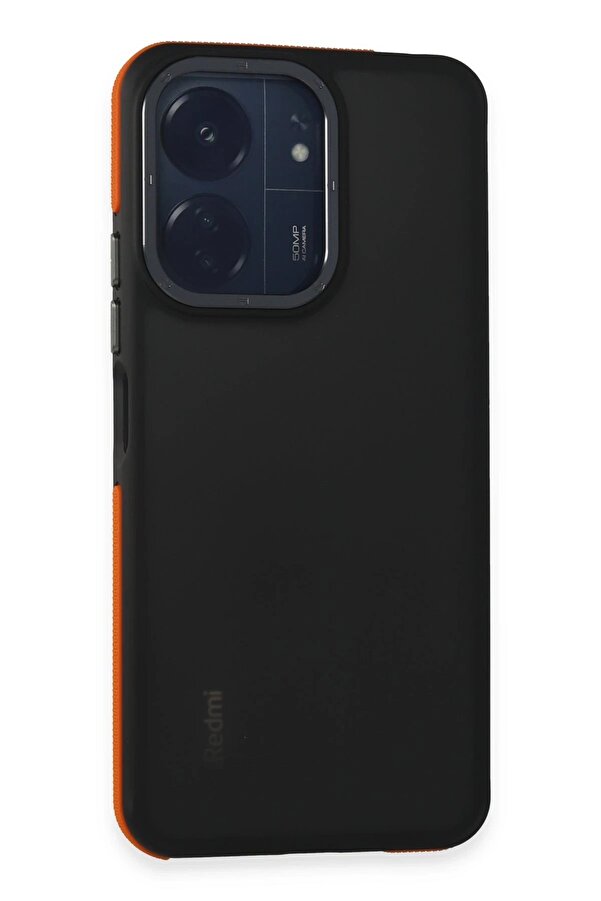 Xi̇aomi̇ Redmi̇ 13C Harvel Kapak - Turuncu - Dropx3403-2785