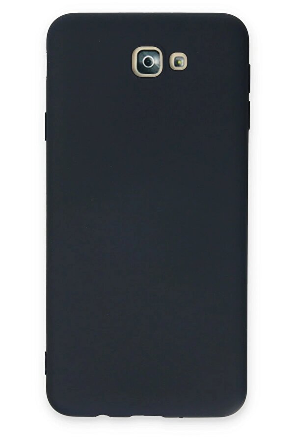 Samsung Galaxy J7 Pri̇me Kılıf Nano İçi̇ Kadi̇fe Si̇li̇kon - Laci̇vert - Dropx3232-8689