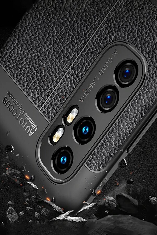 Xi̇aomi̇ Mi̇ Note 10 Li̇te Kılıf Auto Focus Kapak - Kırmızı - Dropx8366-6874