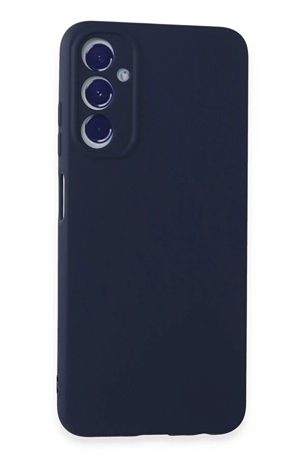 Samsung Galaxy A05S Kılıf Fi̇rst Si̇li̇kon - Laci̇vert - Dropx7369-5614