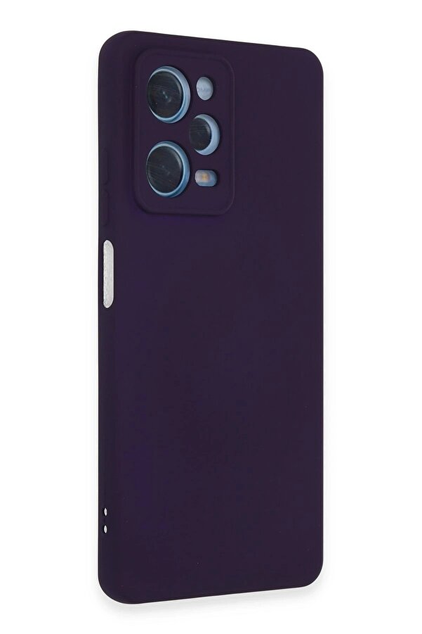 Xi̇aomi̇ Redmi̇ Note 12 Pro 5G Kılıf Nano İçi̇ Kadi̇fe Si̇li̇kon - Mor - Dropx7406-1060