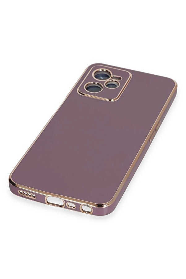Realme C35 Kılıf Volet Si̇li̇kon - Mor - Dropx6509-3925