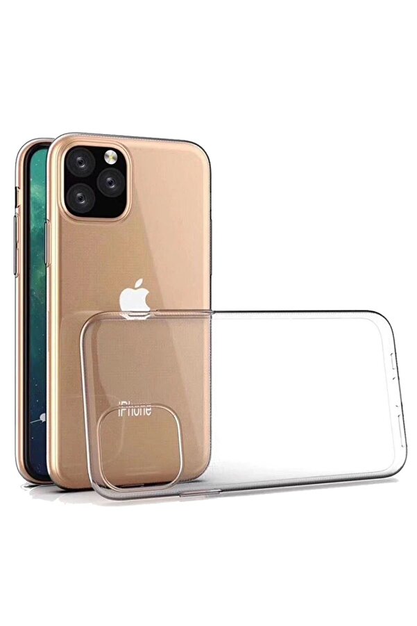 İphone 11 Kılıf Lüx Şeffaf Si̇li̇kon - Dropx9037-2638
