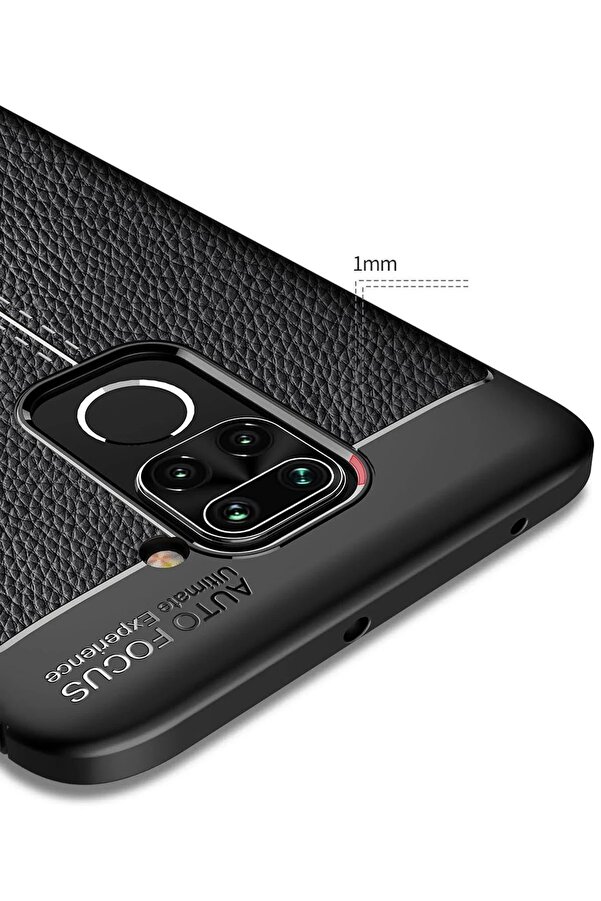Xi̇aomi̇ Redmi̇ Note 9 Kılıf Auto Focus Kapak - Laci̇vert - Dropx2412-9735