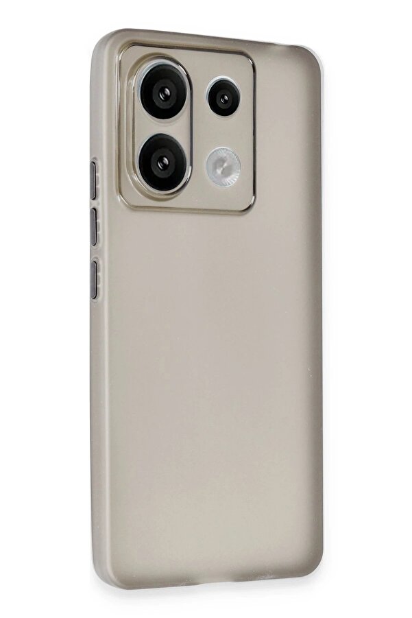 Xi̇aomi̇ Redmi̇ Note 13 Pro 5G Kılıf Si̇li̇kon - Gri̇ - Dropx8426-4524