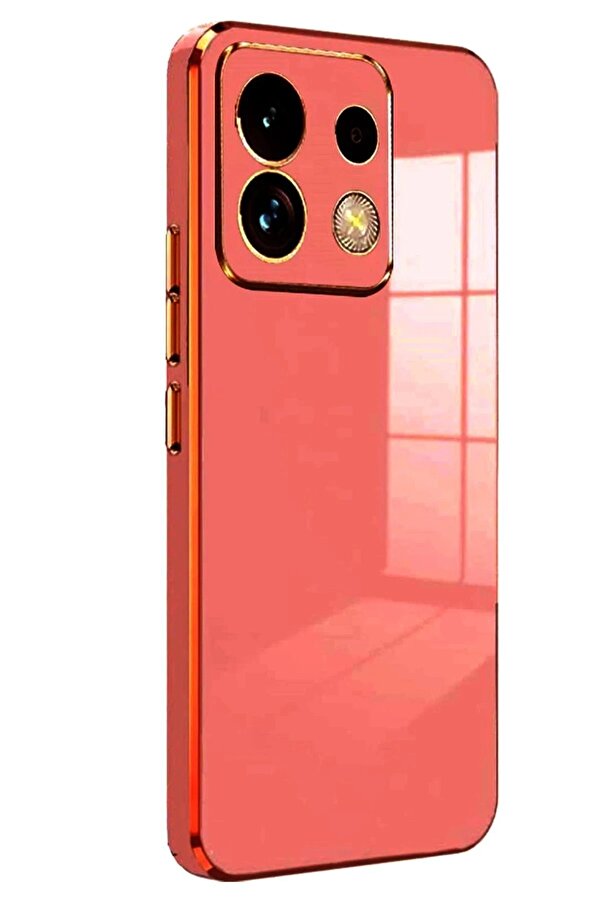Xi̇aomi̇ Redmi̇ Note 13 4G Kılıf Volet Si̇li̇kon - Kırmızı - Dropx1151-3869