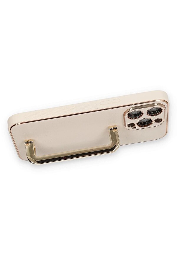 İphone 14 Pro Max Kılıf Coco Eli̇t Kapak - Gold - Dropx5404-5140