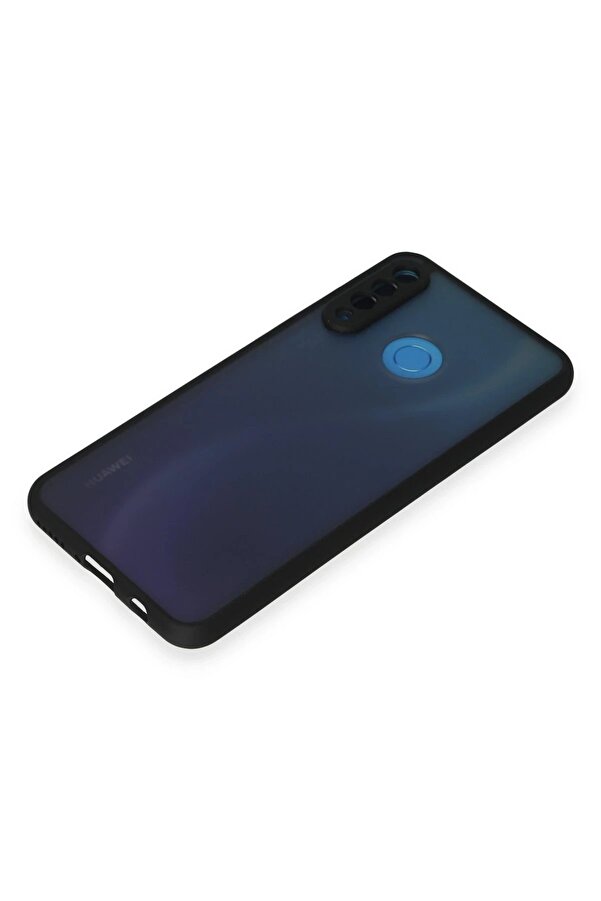 Huawei̇ P30 Li̇te Kılıf Montreal Si̇li̇kon Kapak - Si̇yah - Dropx6321-3817