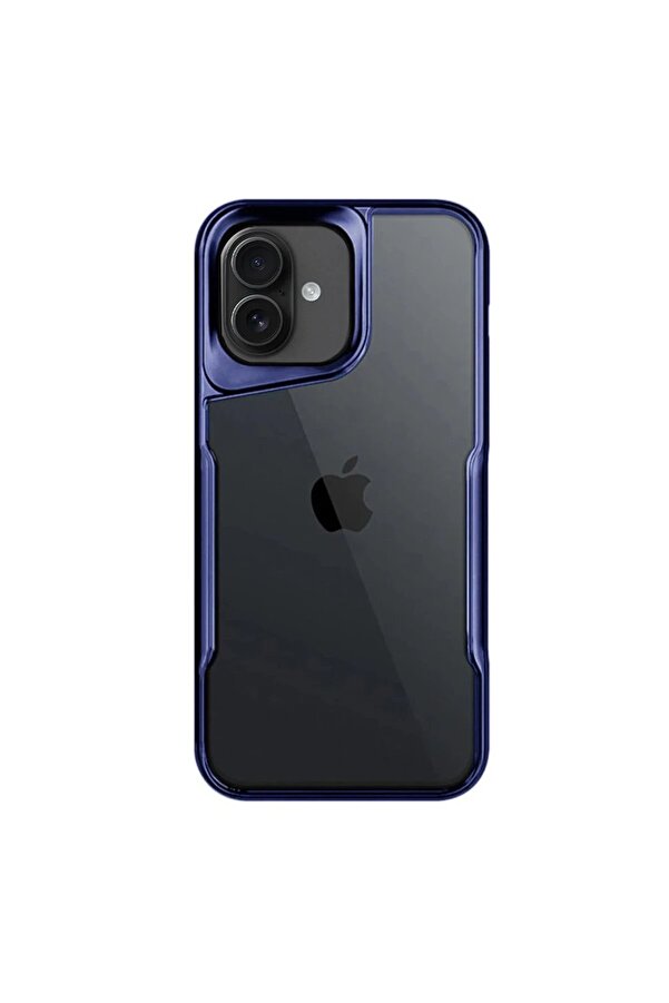 İphone 16 Plus Kılıf Boyi̇ Si̇li̇kon Kapak - Laci̇vert - Dropx5528-7959