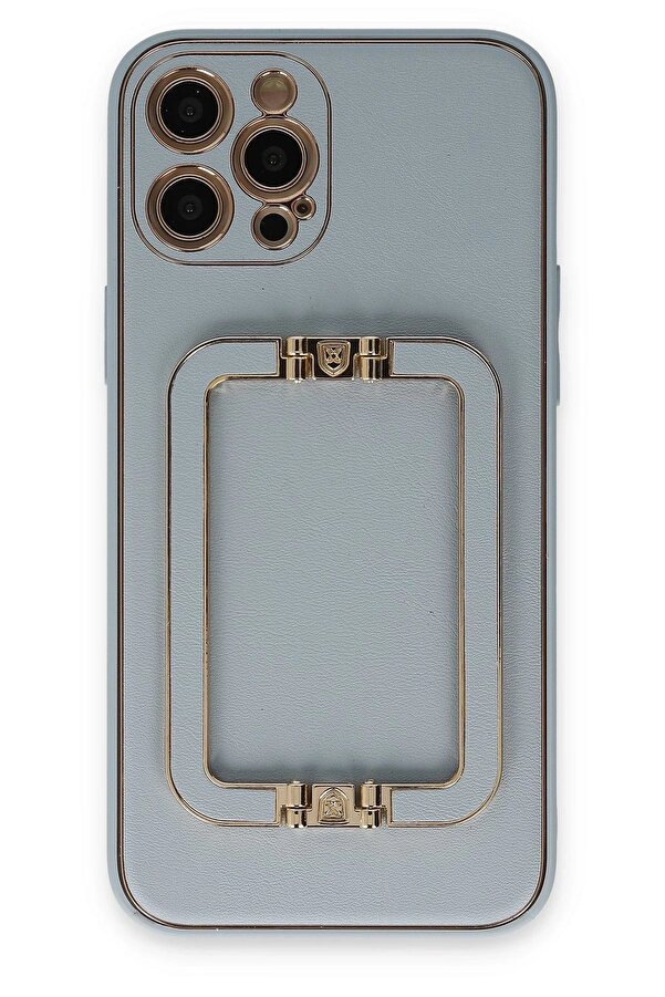 İphone 12 Pro Max Kılıf Coco Eli̇t Kapak - Turkuaz - Dropx4873-9149