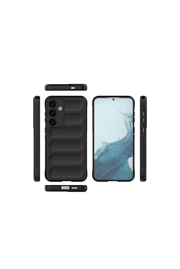 Samsung Galaxy S24 Fe Kılıf Opti̇mum Si̇li̇kon - Si̇yah - Dropx2392-7973