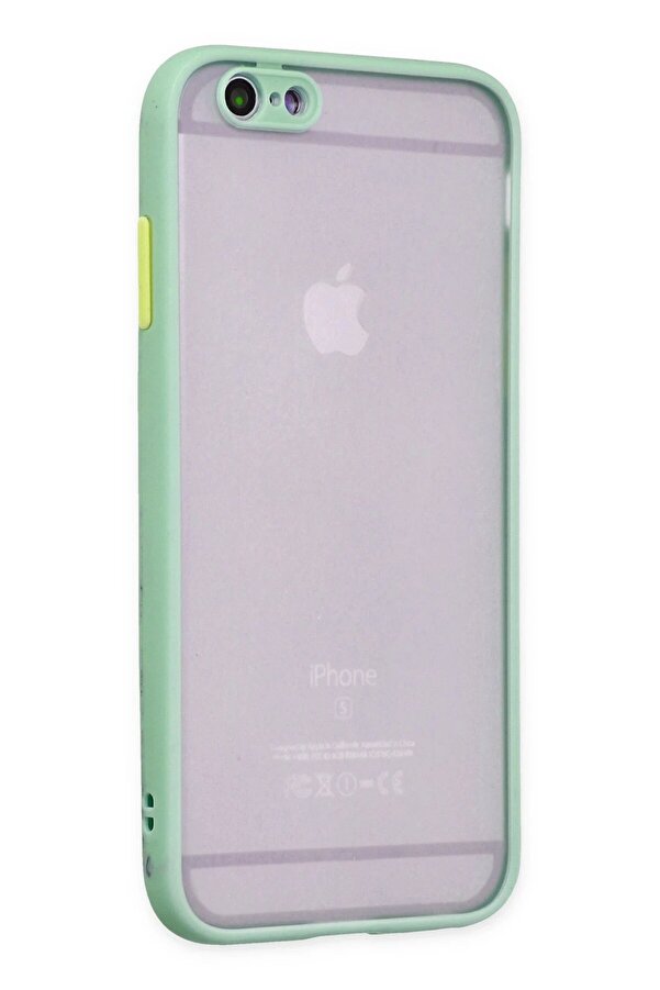 İphone 6 Kılıf Montreal Si̇li̇kon Kapak - Turkuaz - Dropx9506-5400