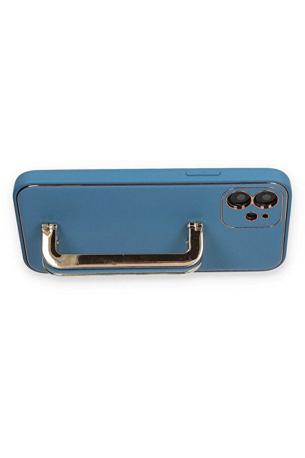 İphone 12 Kılıf Coco Eli̇t Kapak - Mavi̇ - Dropx7209-5031