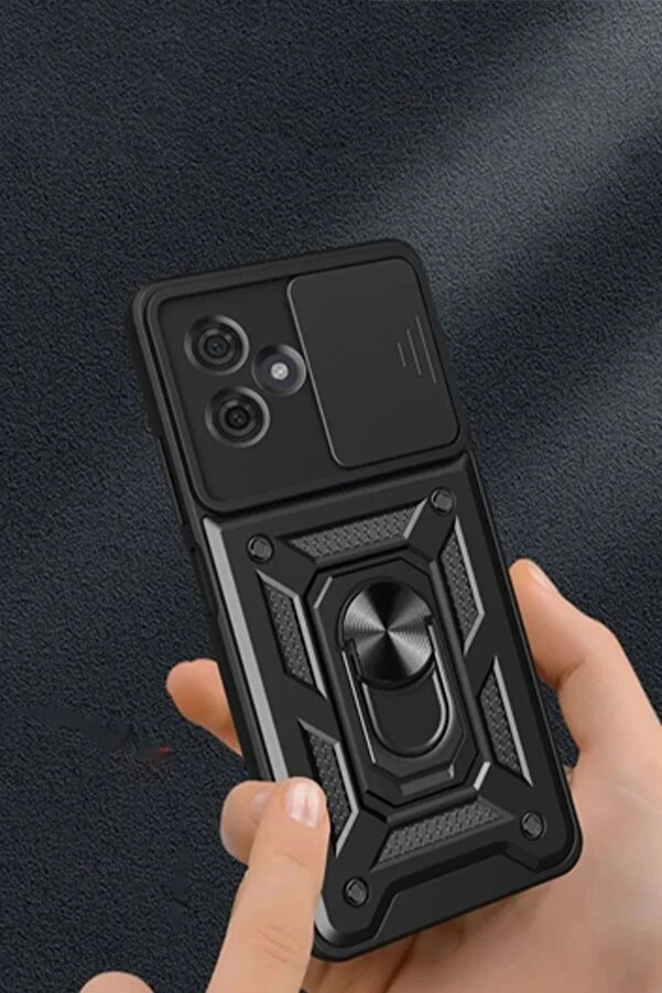 Xi̇aomi̇ Redmi̇ Note 13 Pro Plus Kılıf Pars Lens Yüzüklü Si̇li̇kon - Yeşi̇l - Dropx8188-7592