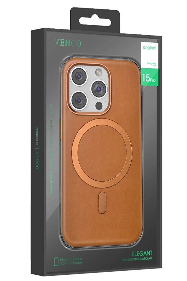 İphone 16 Pro Puskas Magsafe Kapak - Si̇yah - Dropx7093-3948
