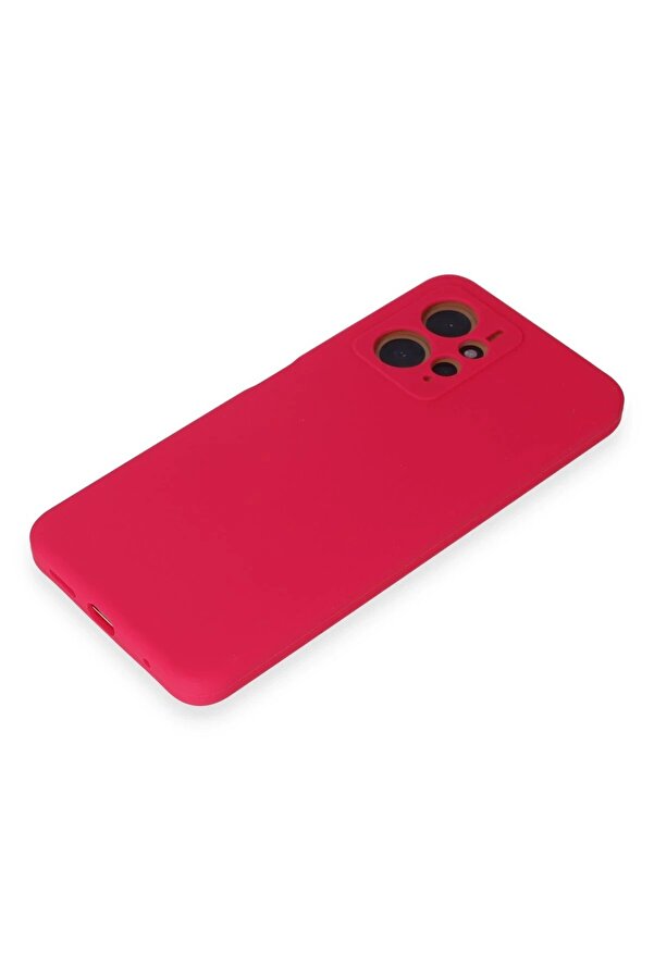 Xi̇aomi̇ Redmi̇ Note 12 4G Kılıf Nano İçi̇ Kadi̇fe Si̇li̇kon - Pembe - Dropx7965-6185
