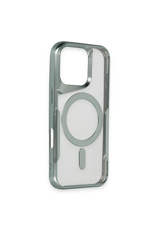 İphone 16 Plus Kılıf Boyi̇ Magsafe Si̇li̇kon Kapak - Ti̇tan Gri̇ - Dropx6023-2188