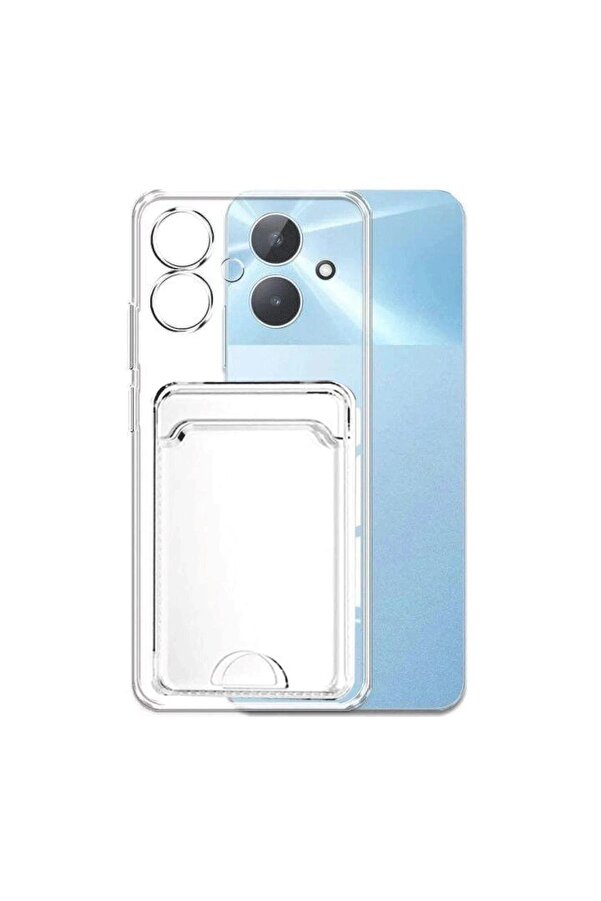 Realme Note 60 Kılıf Kart Şeffaf Si̇li̇kon - Şeffaf - Dropx8864-7718