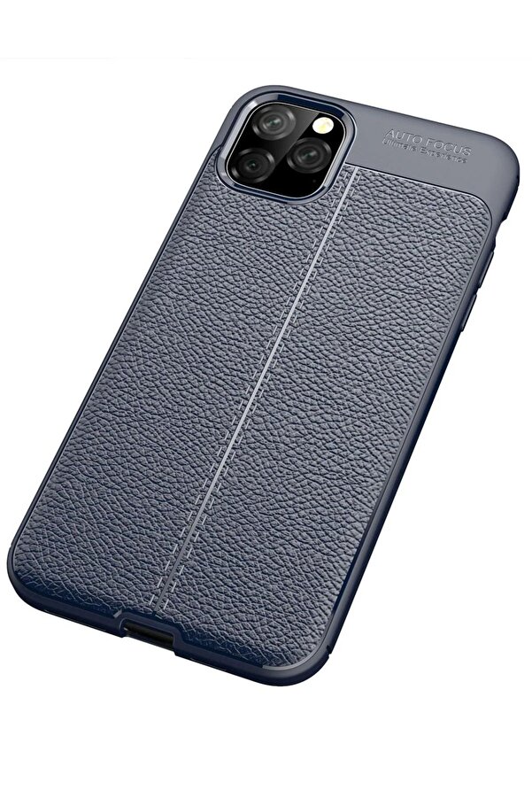 İphone 11 Pro Kılıf Auto Focus Kapak - Laci̇vert - Dropx5915-4124