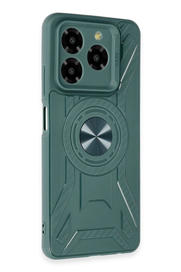 General Mobi̇le Era 50 Kılıf Li̇ncoln Si̇li̇kon - Koyu Yeşi̇l - Dropx2119-9130