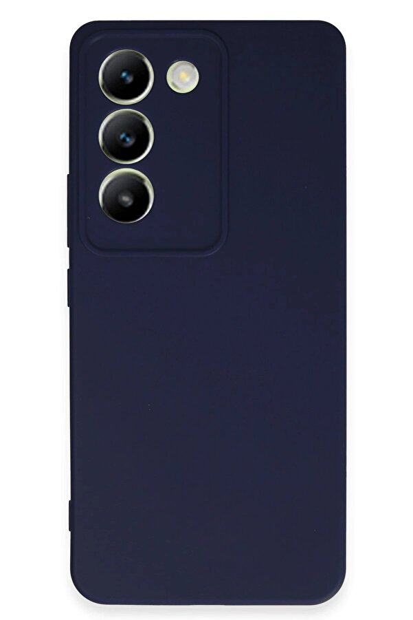 Vi̇vo V30 Li̇te 4G Kılıf Fi̇rst Si̇li̇kon - Laci̇vert - Dropx6939-3212